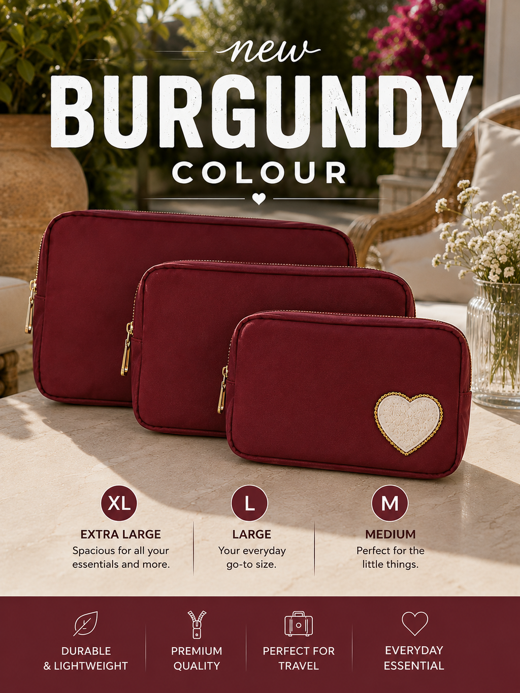XL Extra Large Pouch (Includes 2 Patches)