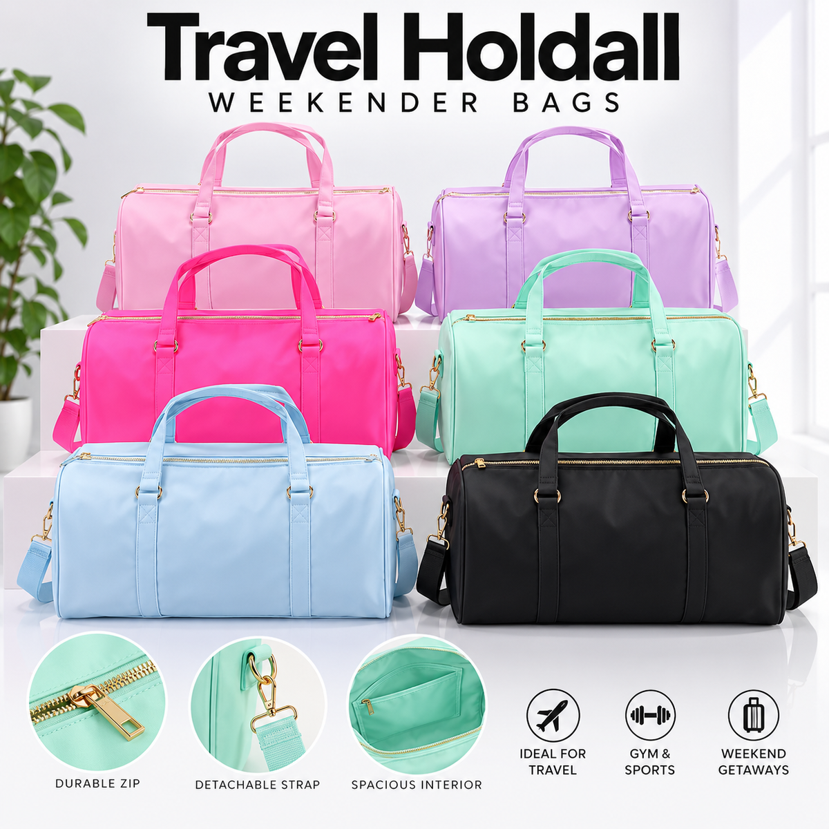 Travel Holdall Bag