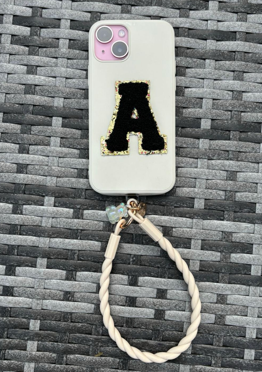 Personalised Phone Case With Luxury Wrist Strap