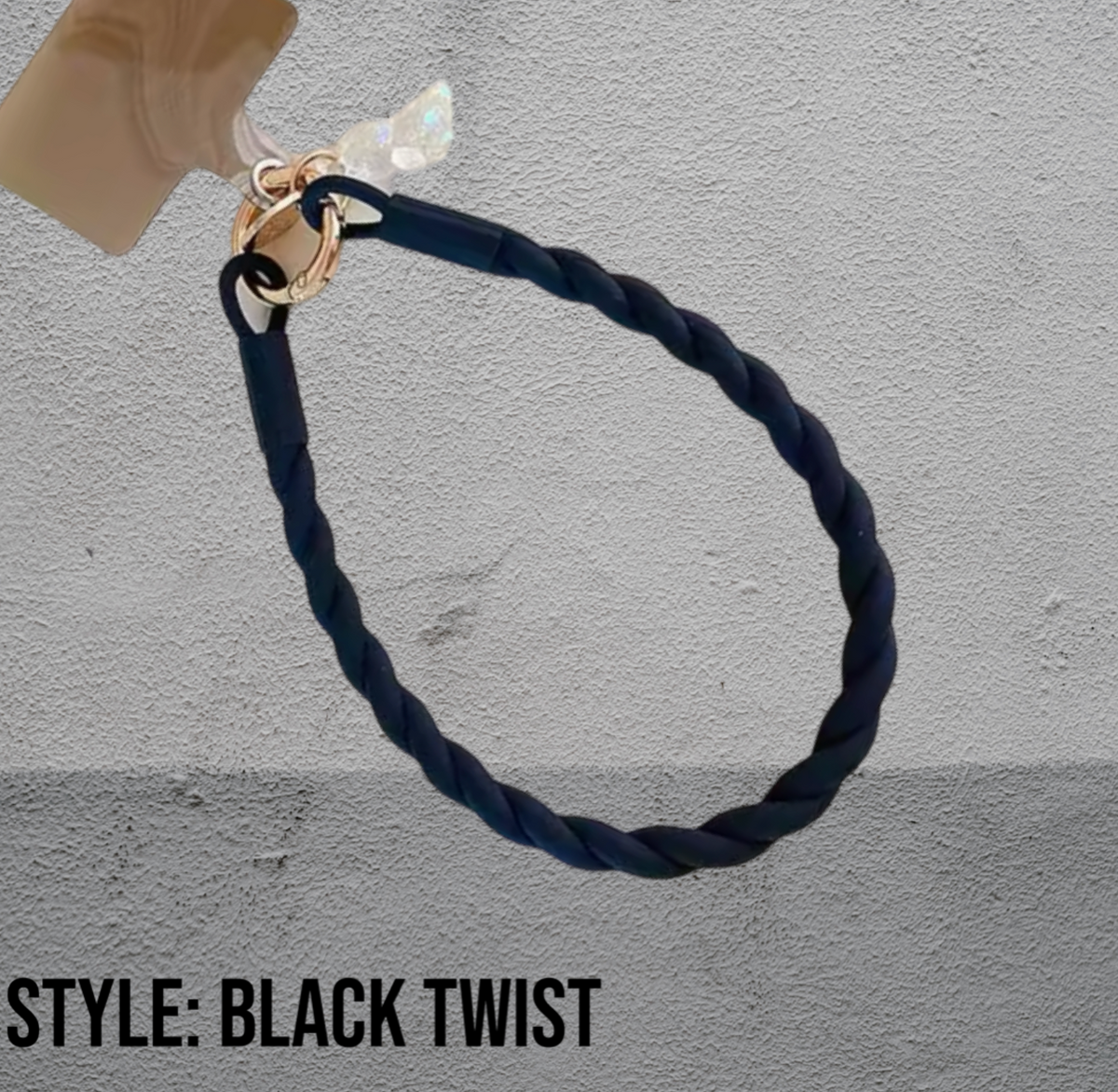 Personalised Phone Case With Luxury Wrist Strap