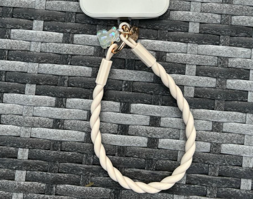 Personalised Phone Case With Luxury Wrist Strap