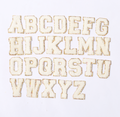 Chenille Letter Patches (Approx 6cm)